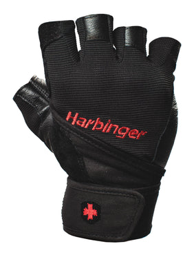 HARBINGER PRO WRIST WRAP STRENGTH GLOVES