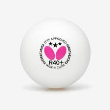 BUTTERFLY ITTF APPROVED TABLE TENNIS R40+
