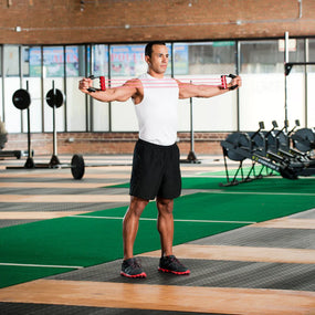 LIFELINE TRIPLE-ACTION CHEST EXPANDER RESISTANCE TRAINING TOOL