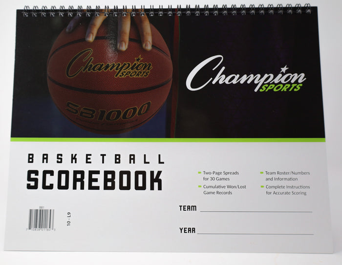 Champion Basketball Scorebook