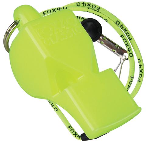 Fox 40 Classic Whistle with Breakaway Lanyard